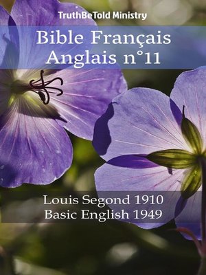 cover image of Bible Français Anglais n°11